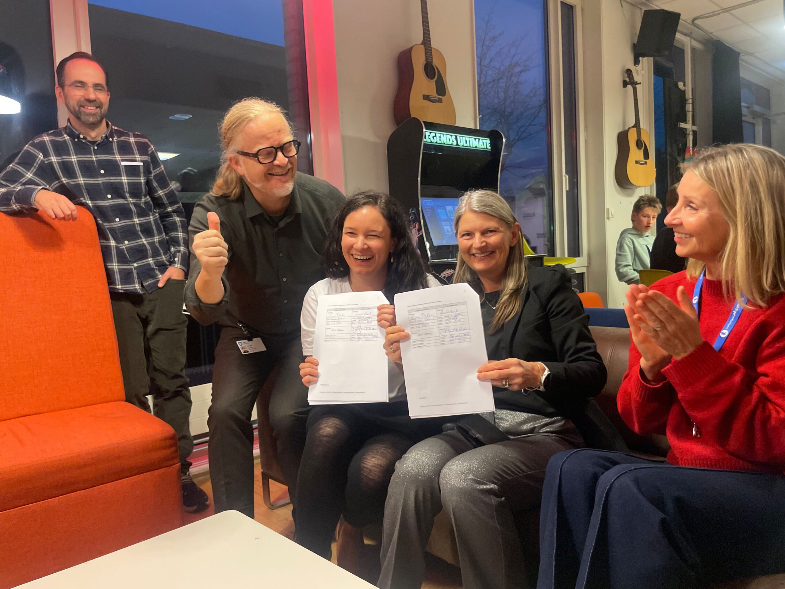 Jubel i Akser over pilotavtale for Fritidsklubbløftet